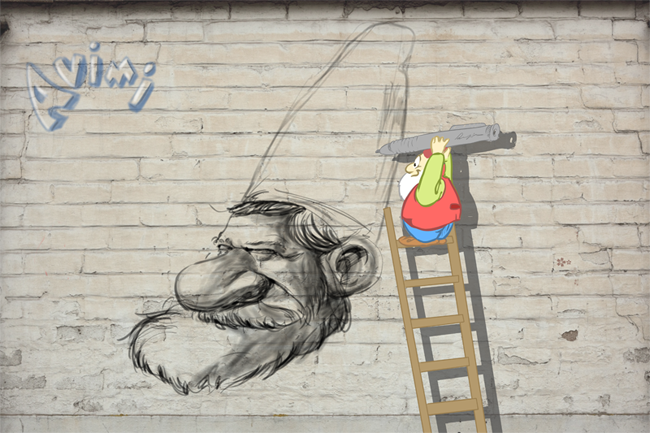 אמן חוצות גמד