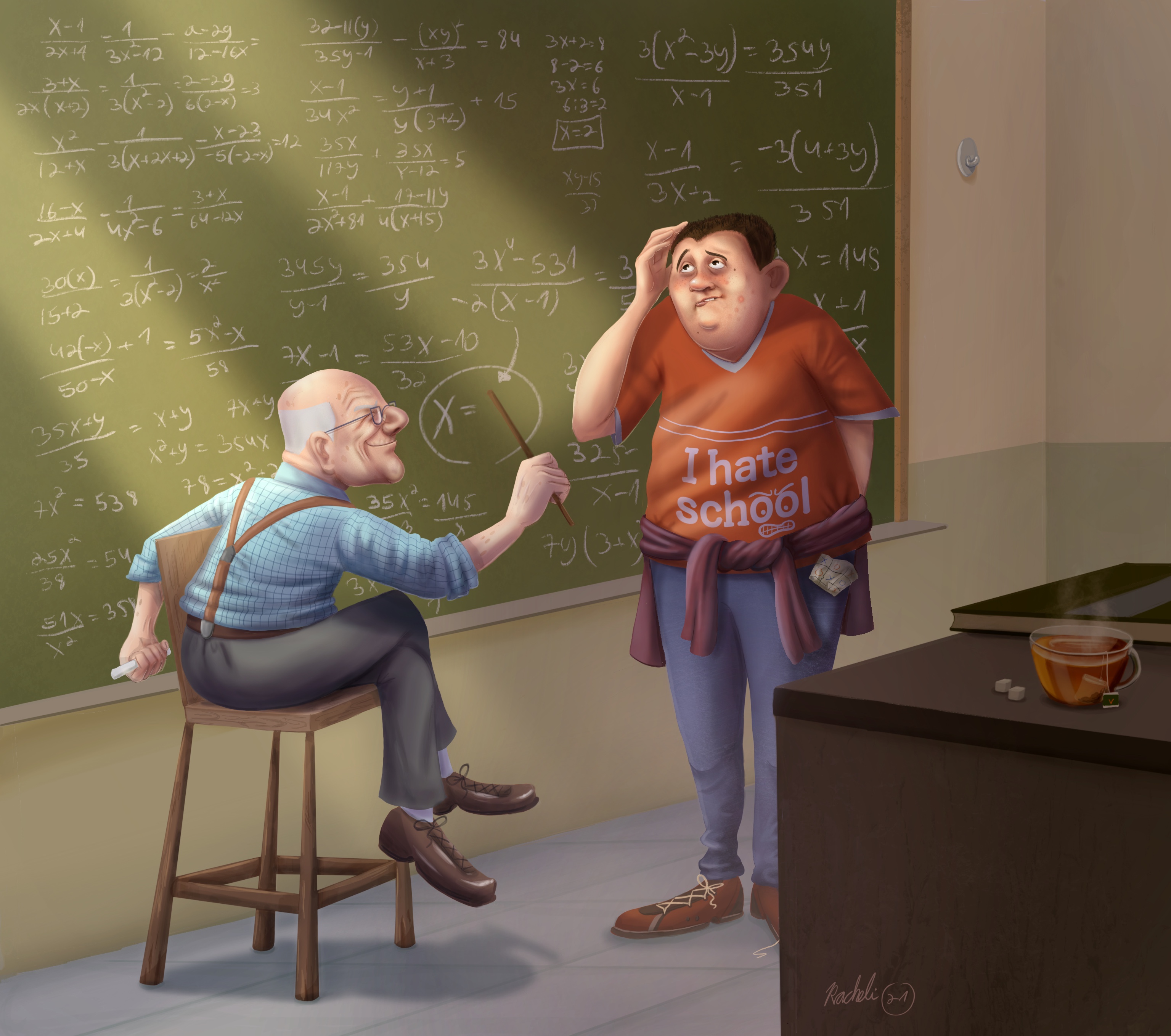 אני שונא בית ספר