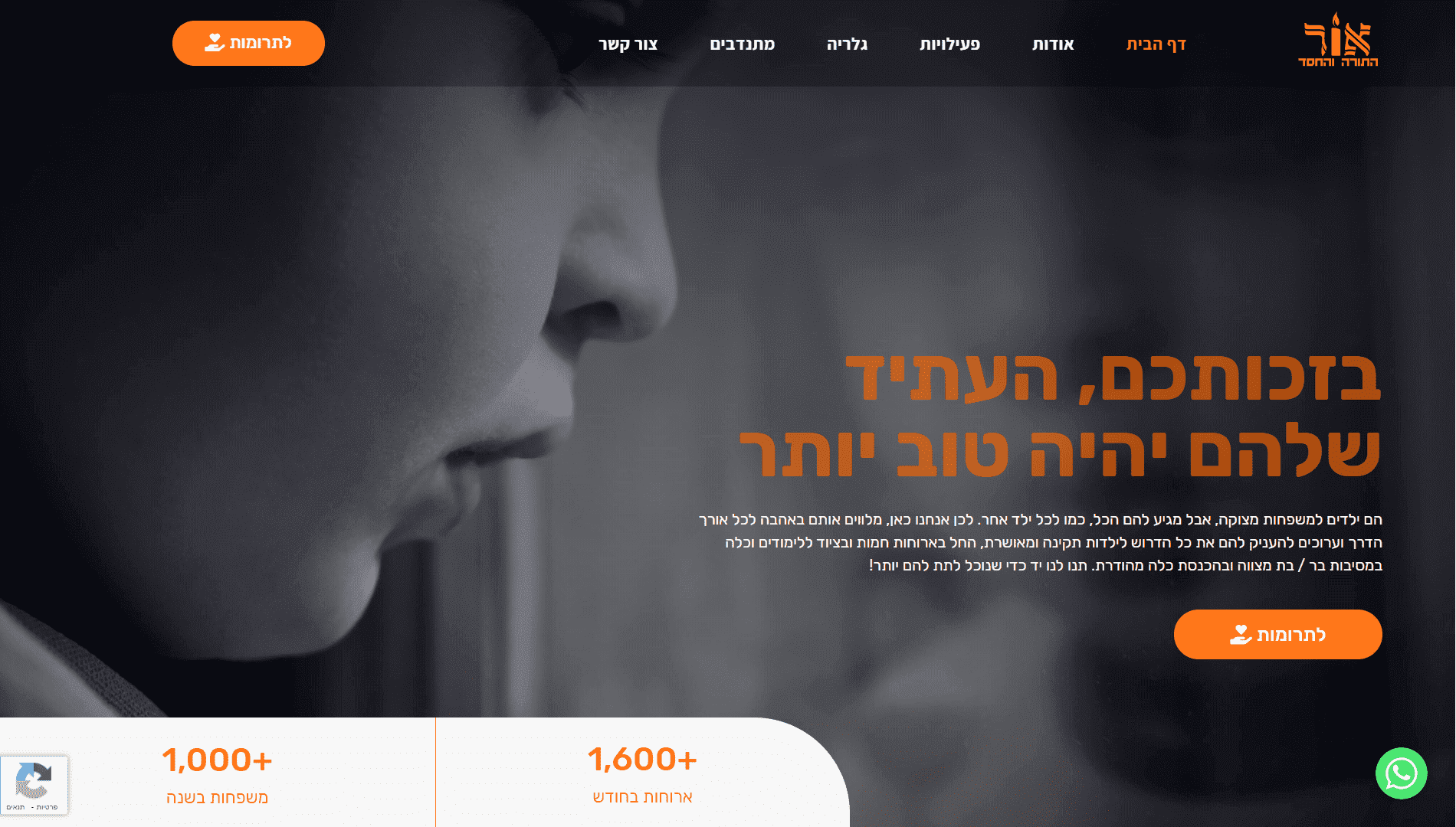 אתר לעמותת חסד