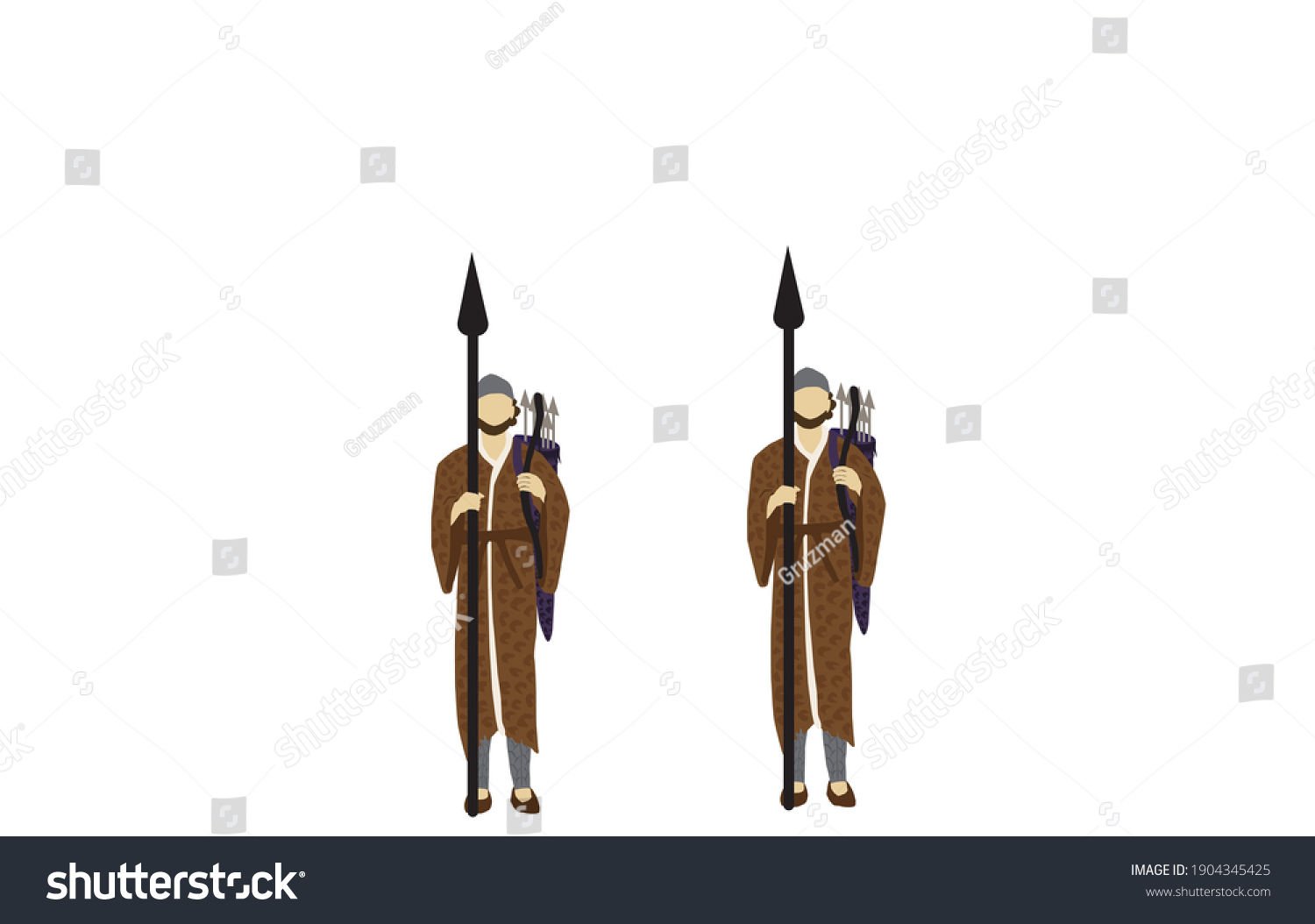 בגתן ותרש ציורי המגילה וקטורי -1904345425.jpg