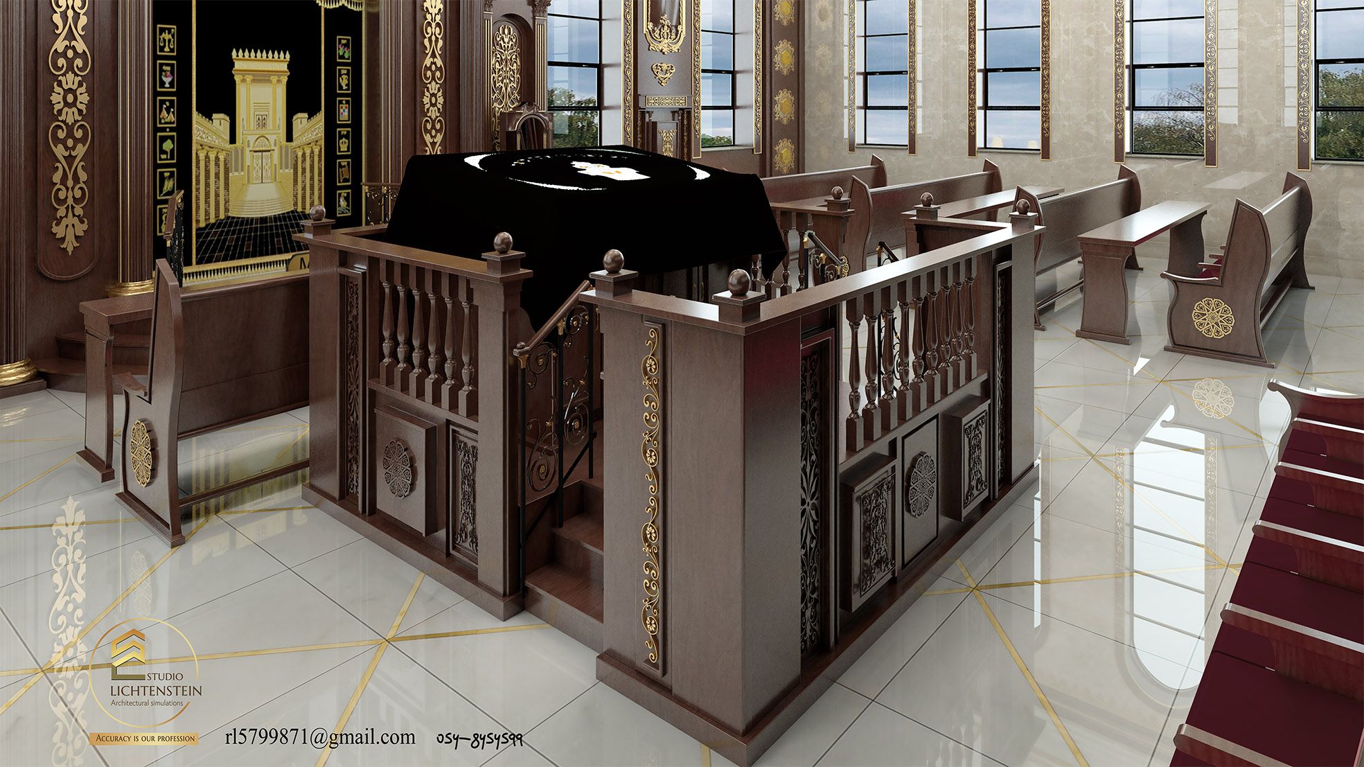 בית כנסת "הוד והדר" מאנסי ארה"ב