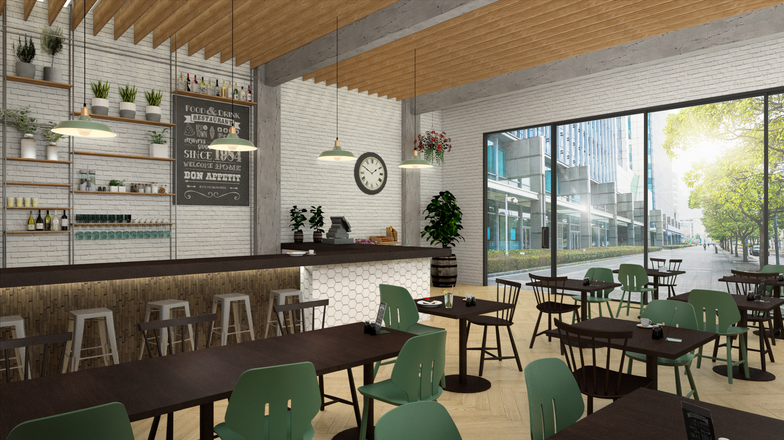 בית קפה 1 פוטושופ