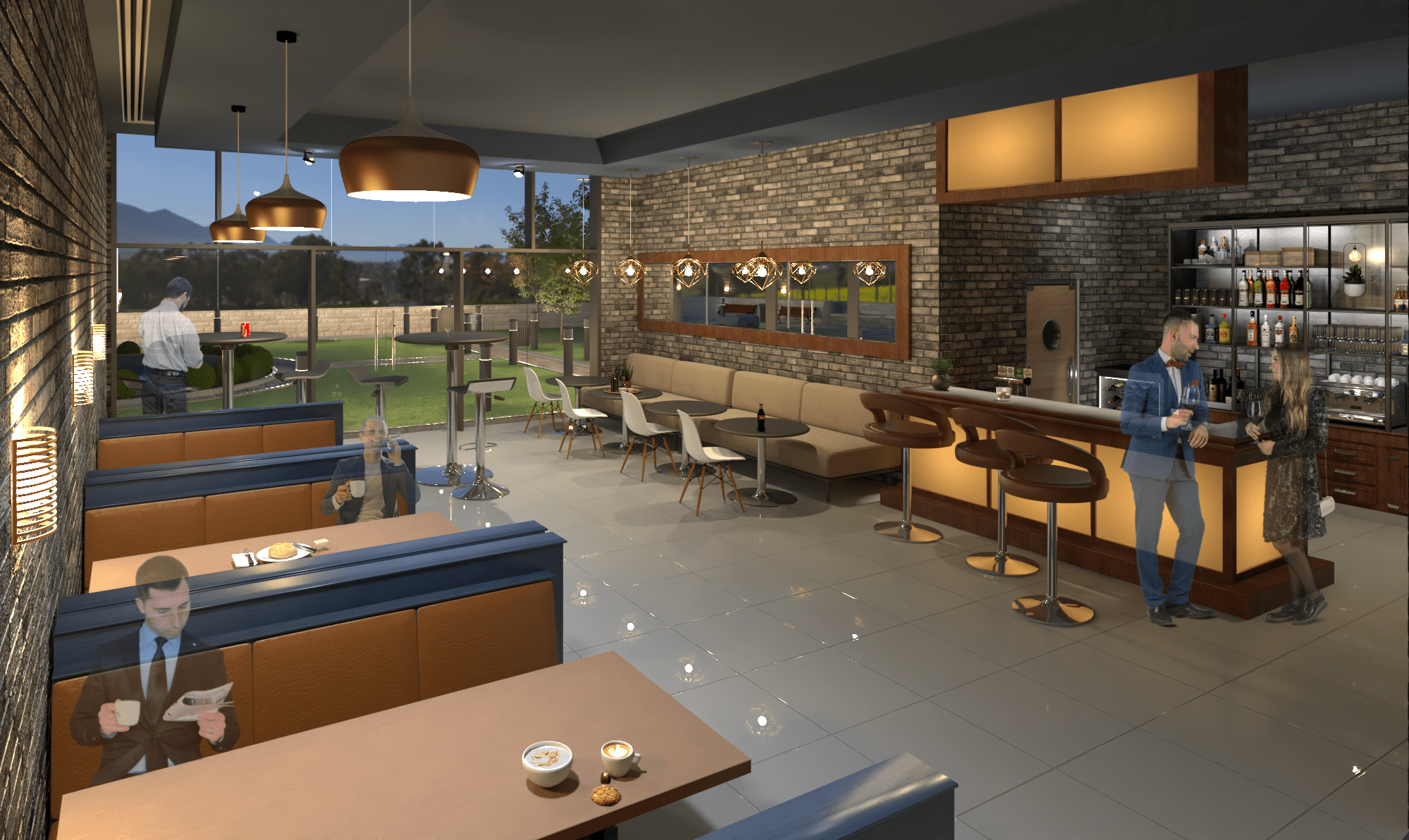 בניין משרדים Interieur2020