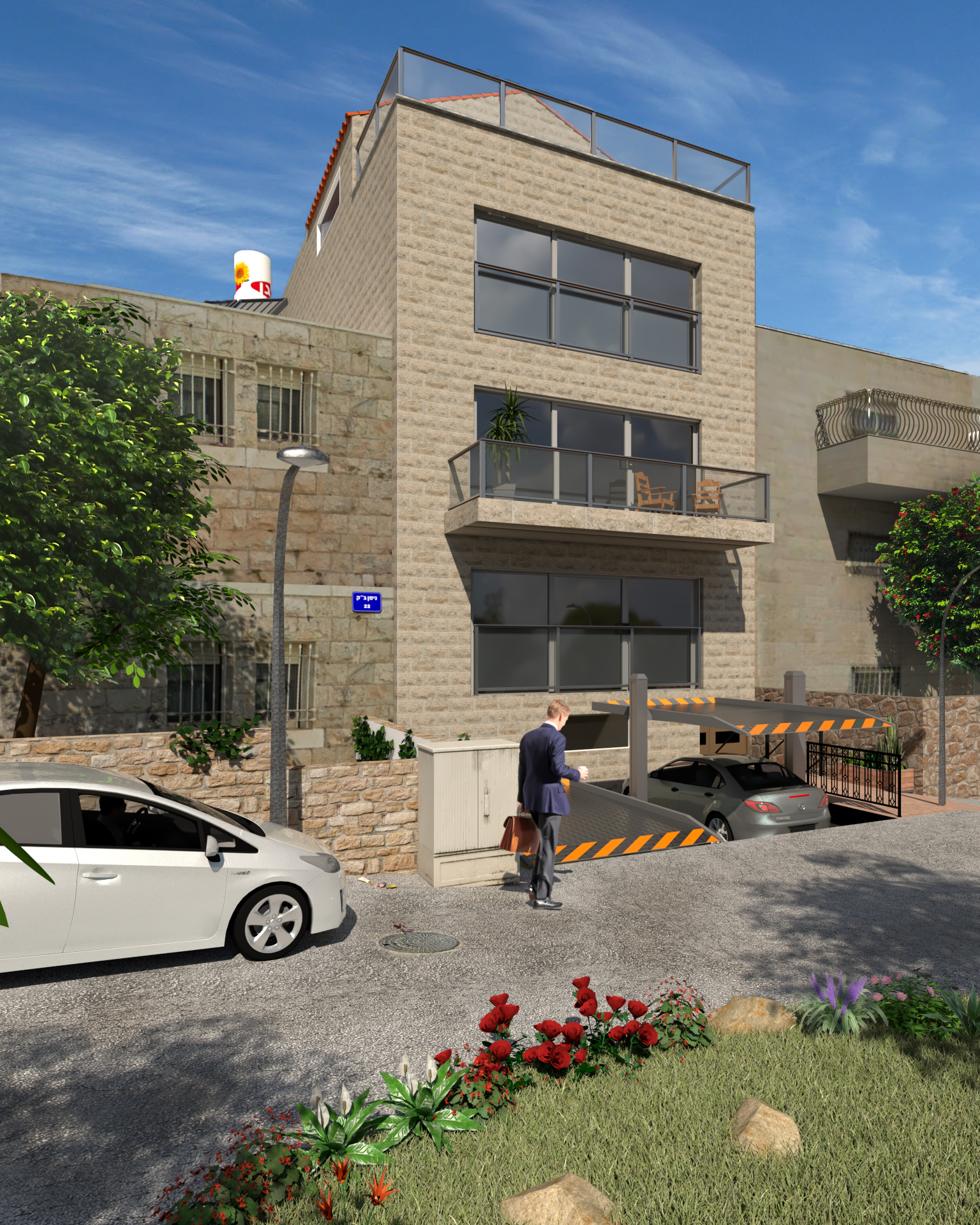 בנין חדש בירושלים