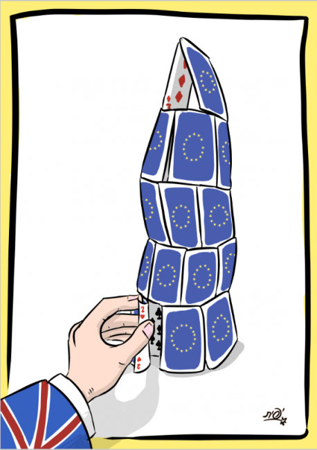 בריטניה פורשת מהאיחוד האירופאי