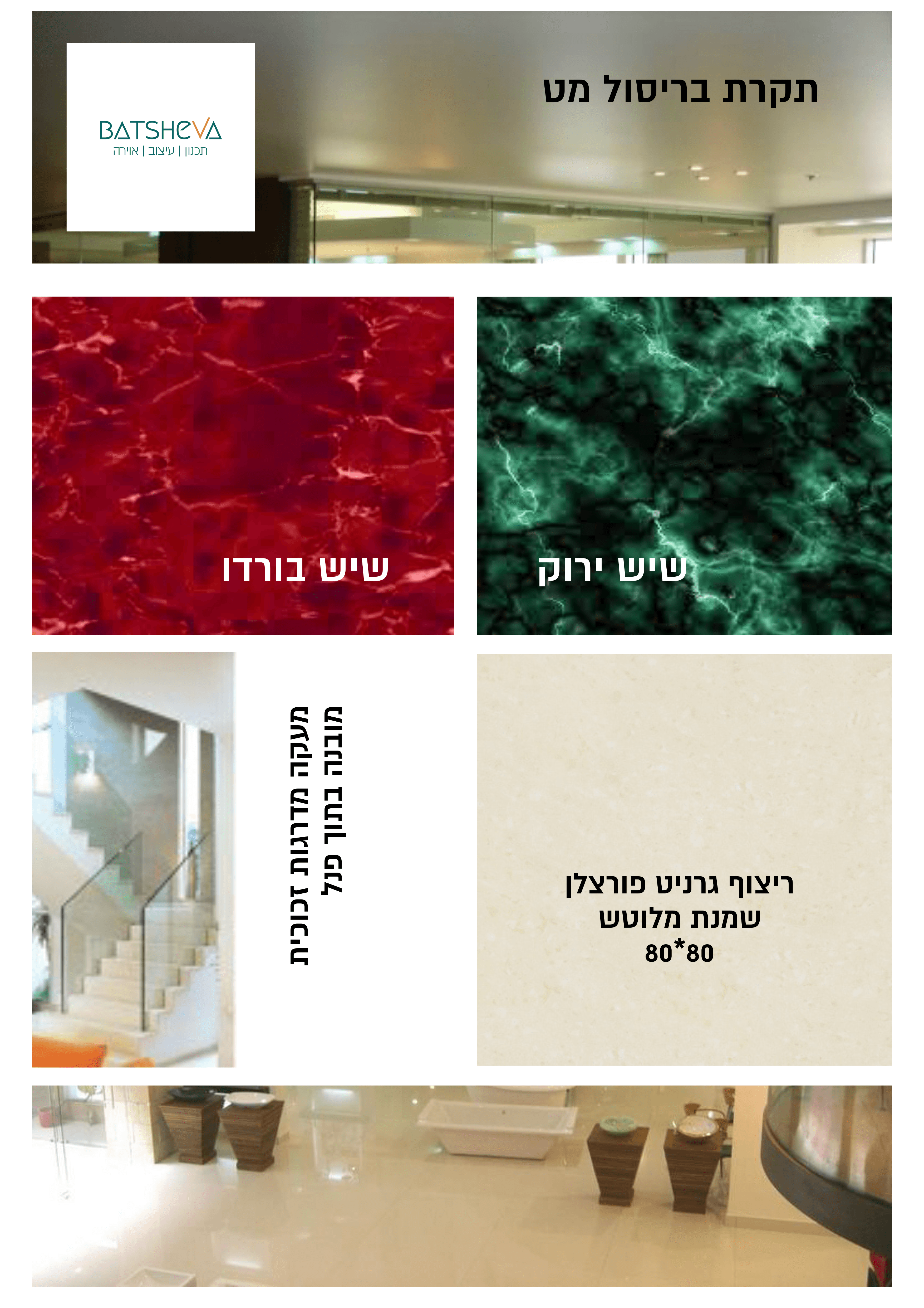 גיליון חומרים | חנות תכשיטים