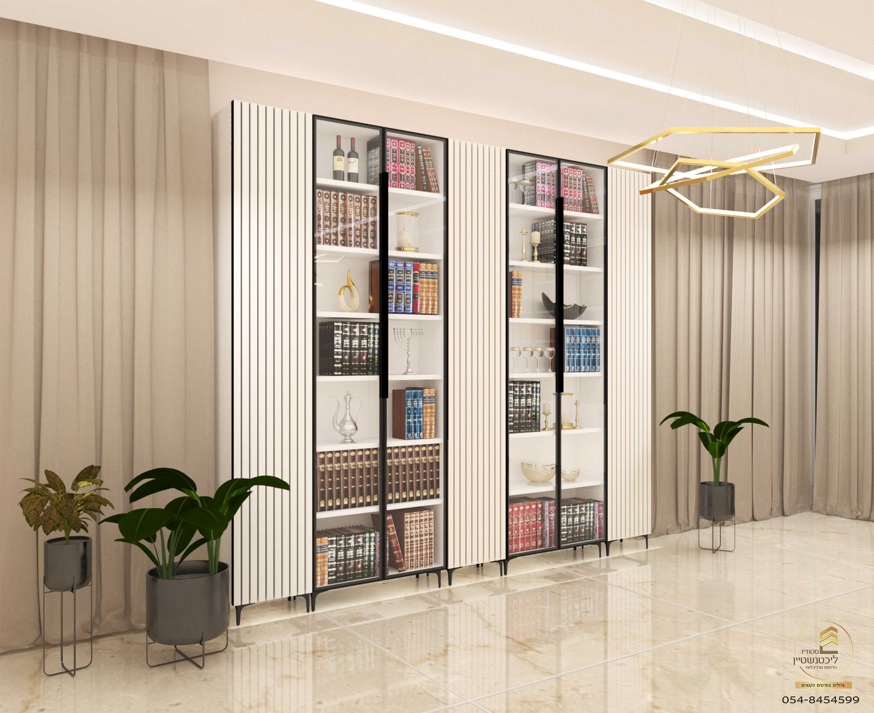 גלובס פסים שקוף