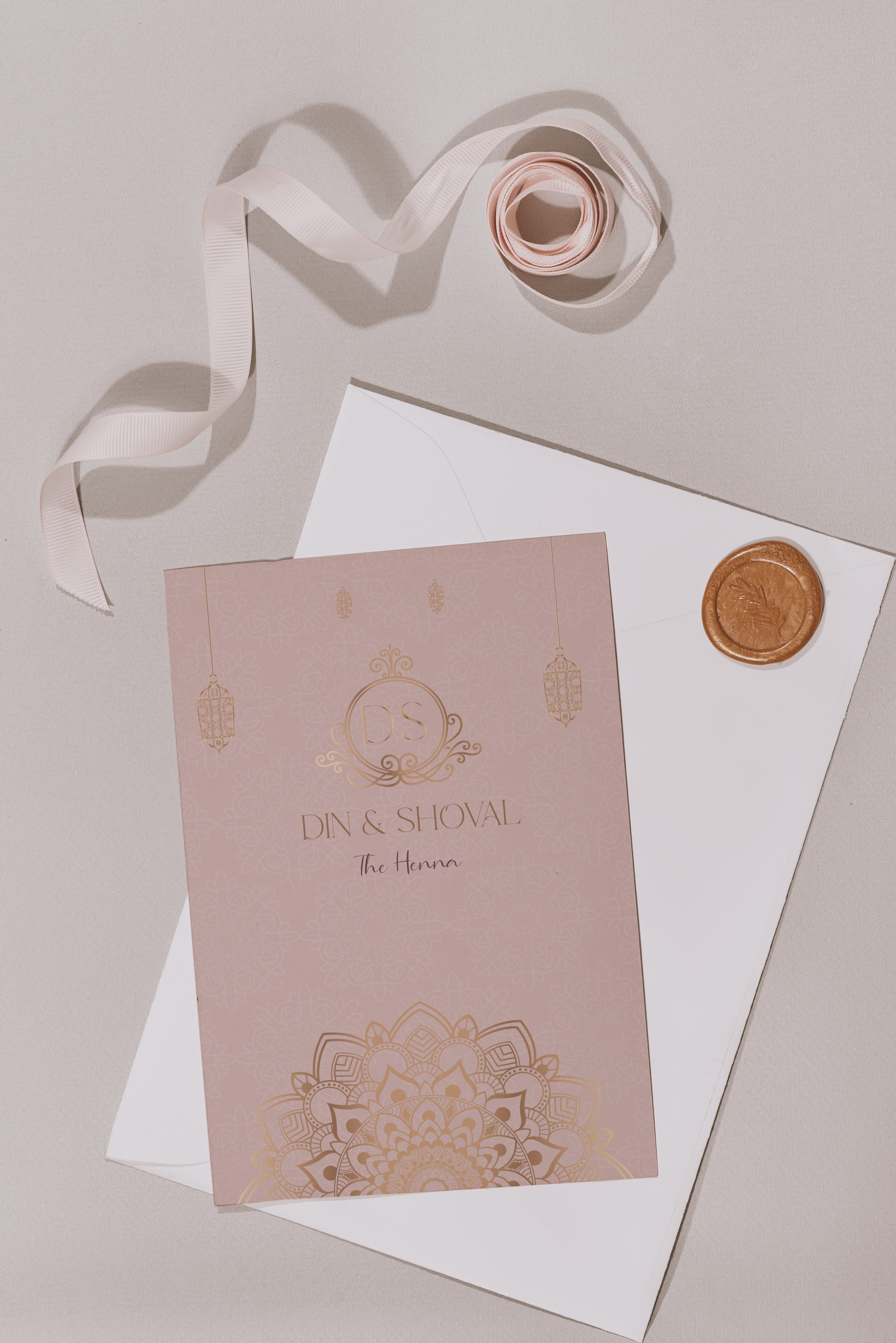 גלויה לצלחות- אירוע חינה