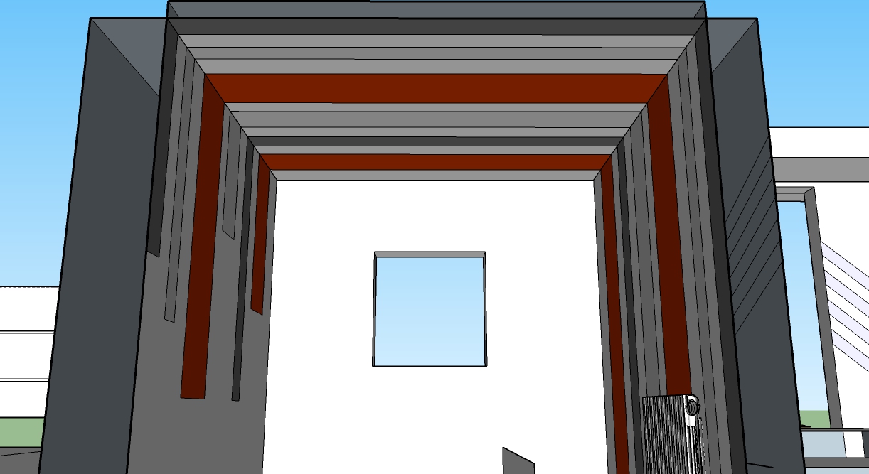 גם הקירות קיבלו צבע צורה - כל חדר והייחודיות שלו, לבחור/הדייר המיוחד שלו