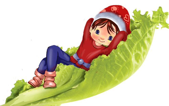 גמדון בריא וחסה