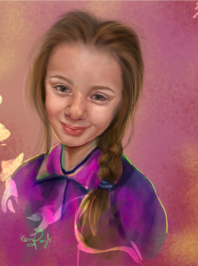 דיוקן - איור הני פנט