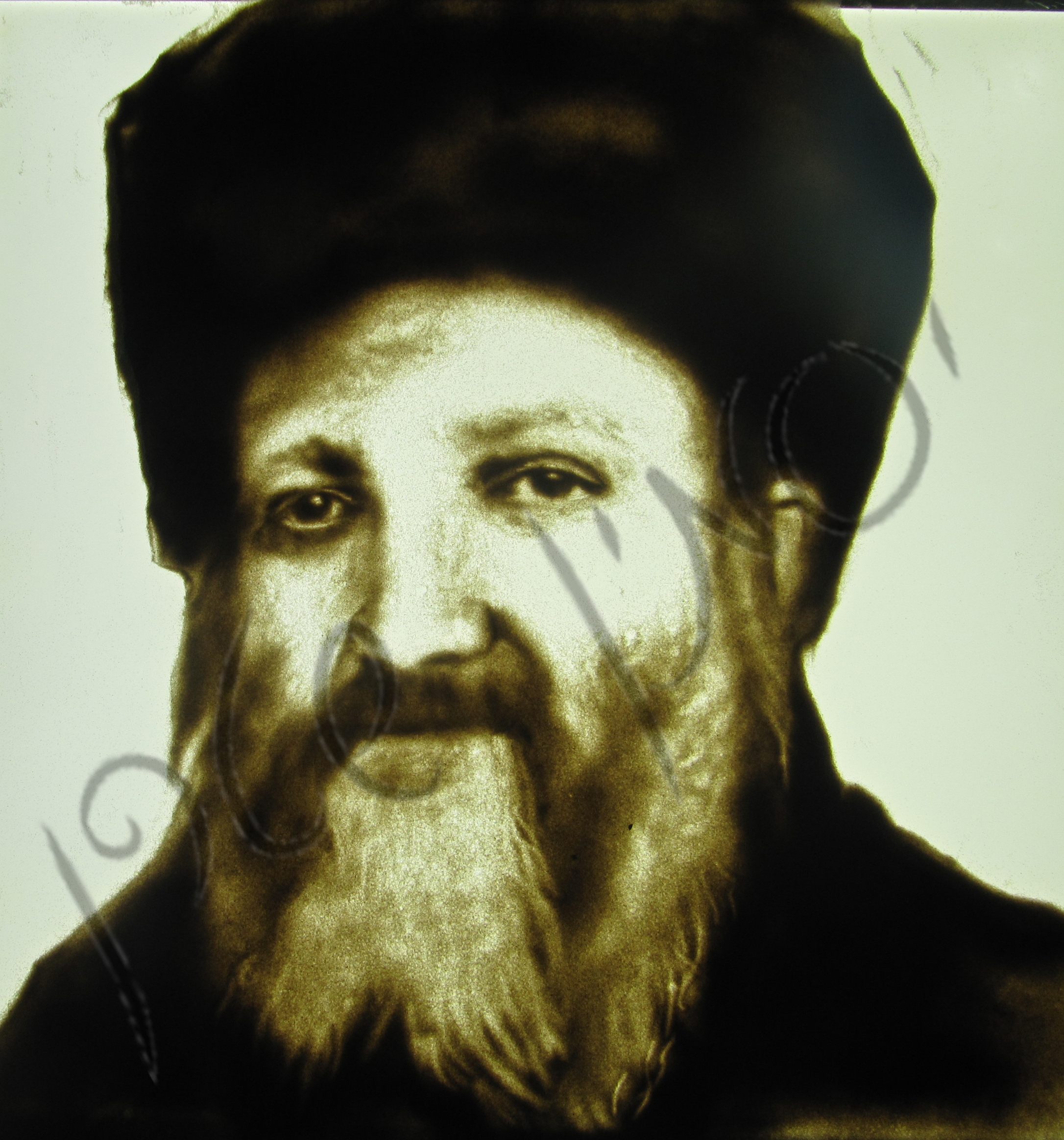 דיוקן בחול- הרב קוק