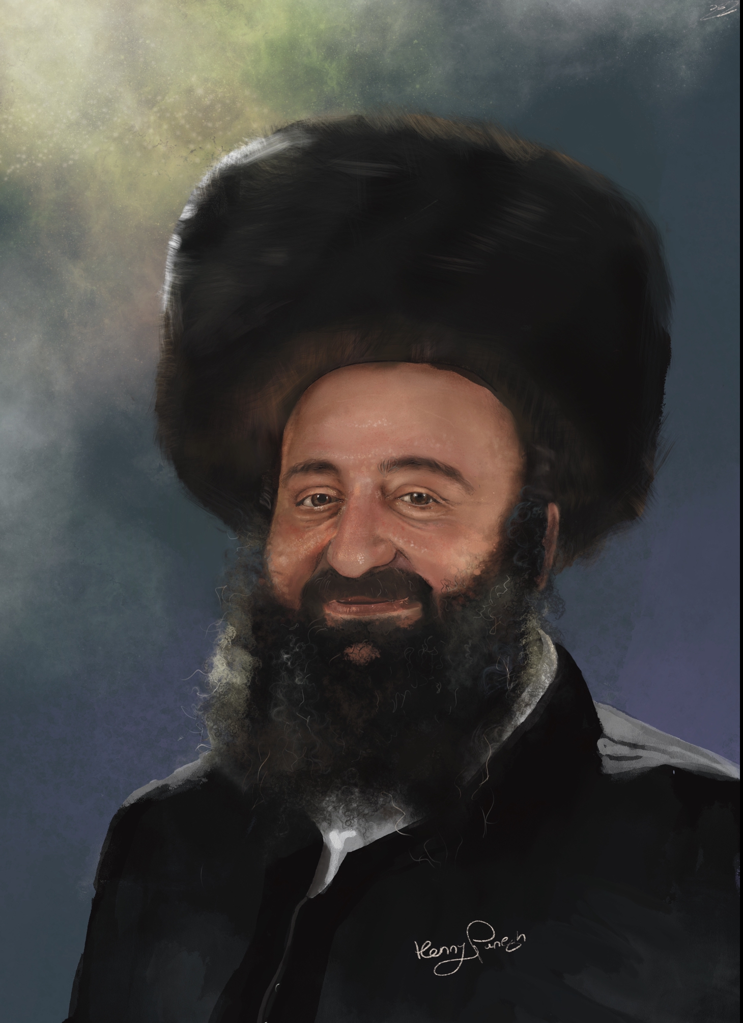 דיוקן הנצחה- ציור הני פנט