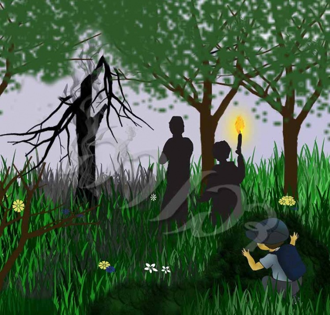 דמויות ביער