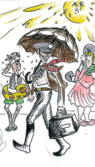 האיש שהתבלבל במזג אוויר