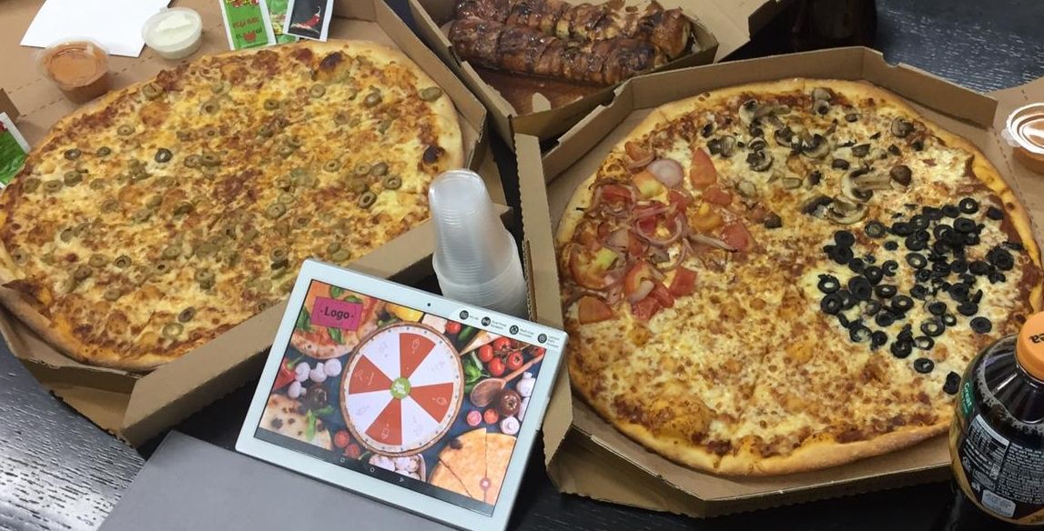הארוחה לא מסתיימת בפיצה