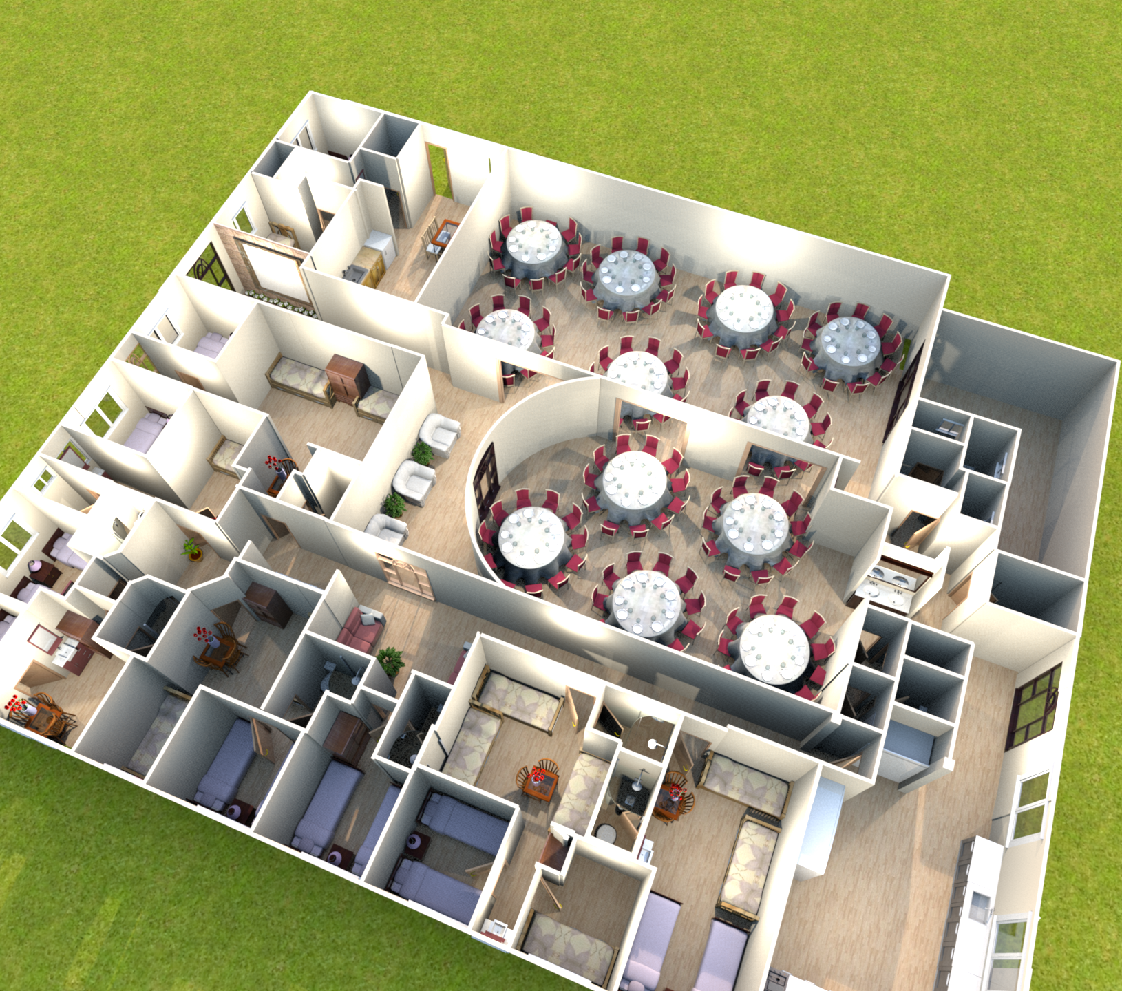 הארחה הדמיה