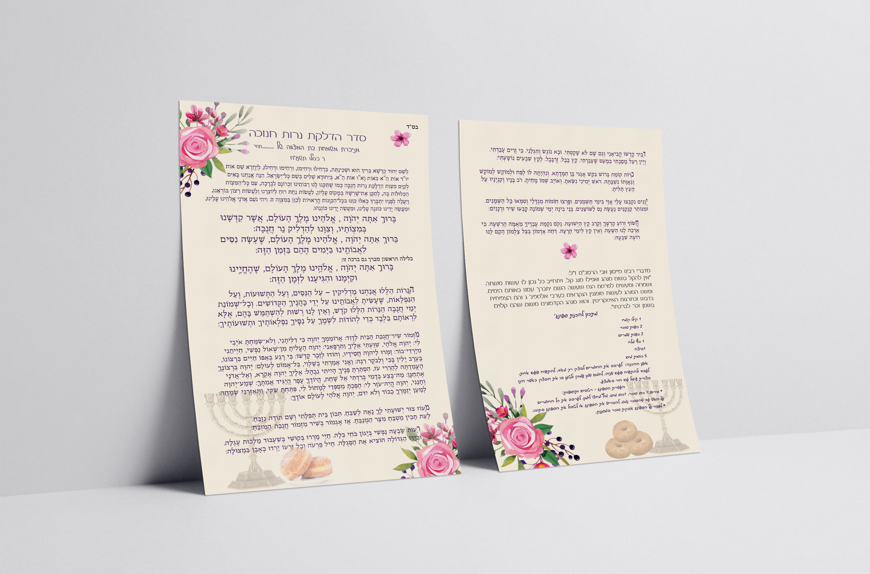 הדלקת נרות חנוכה בתמצוה