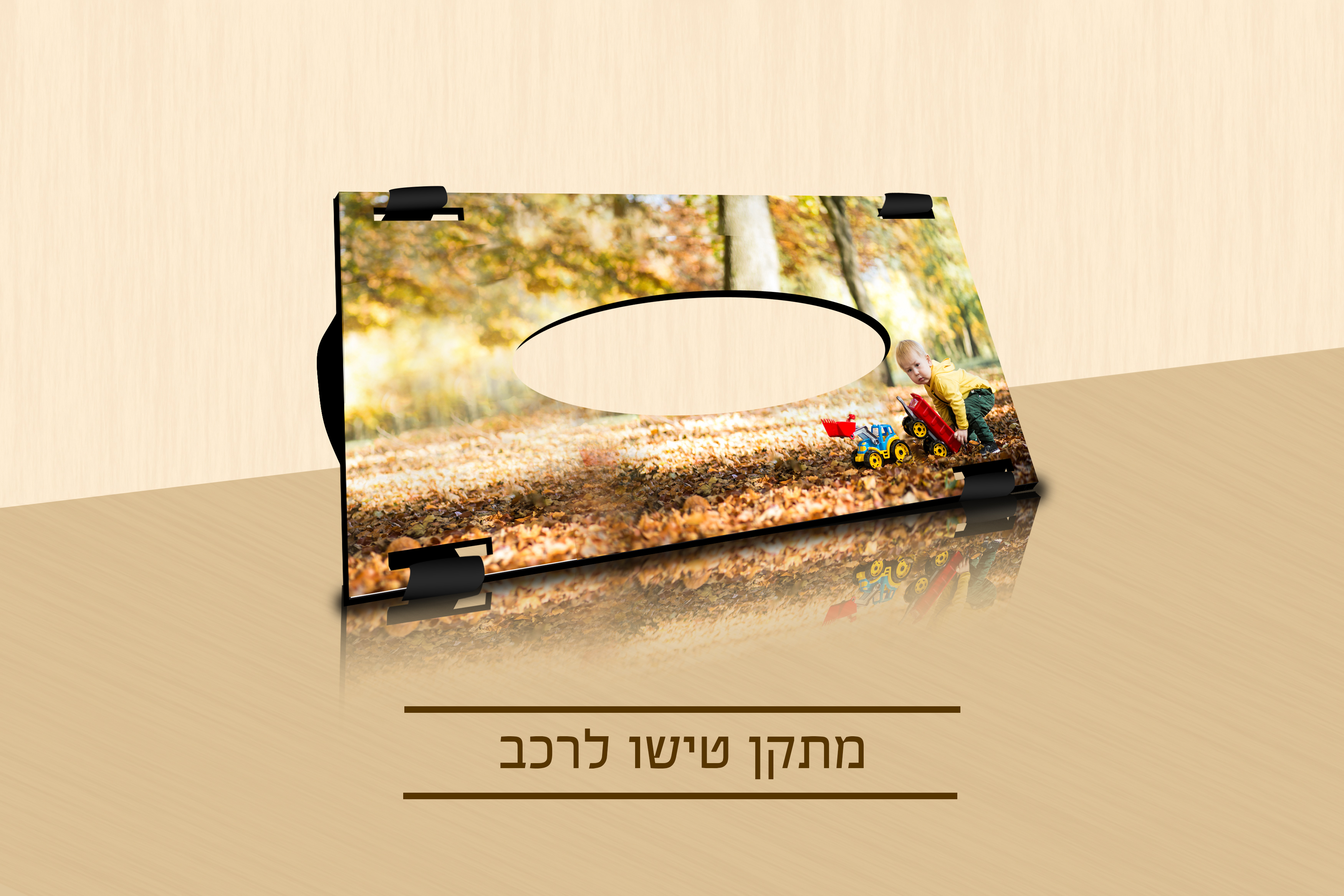 הדמיה לטישו לרכב