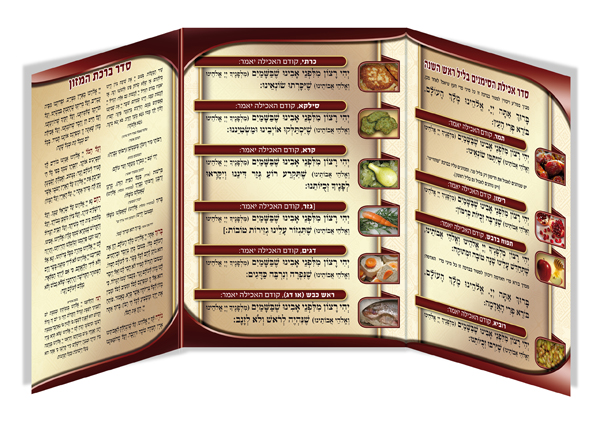 הדמיית סדר הסימנים לראש השנה   פנימי