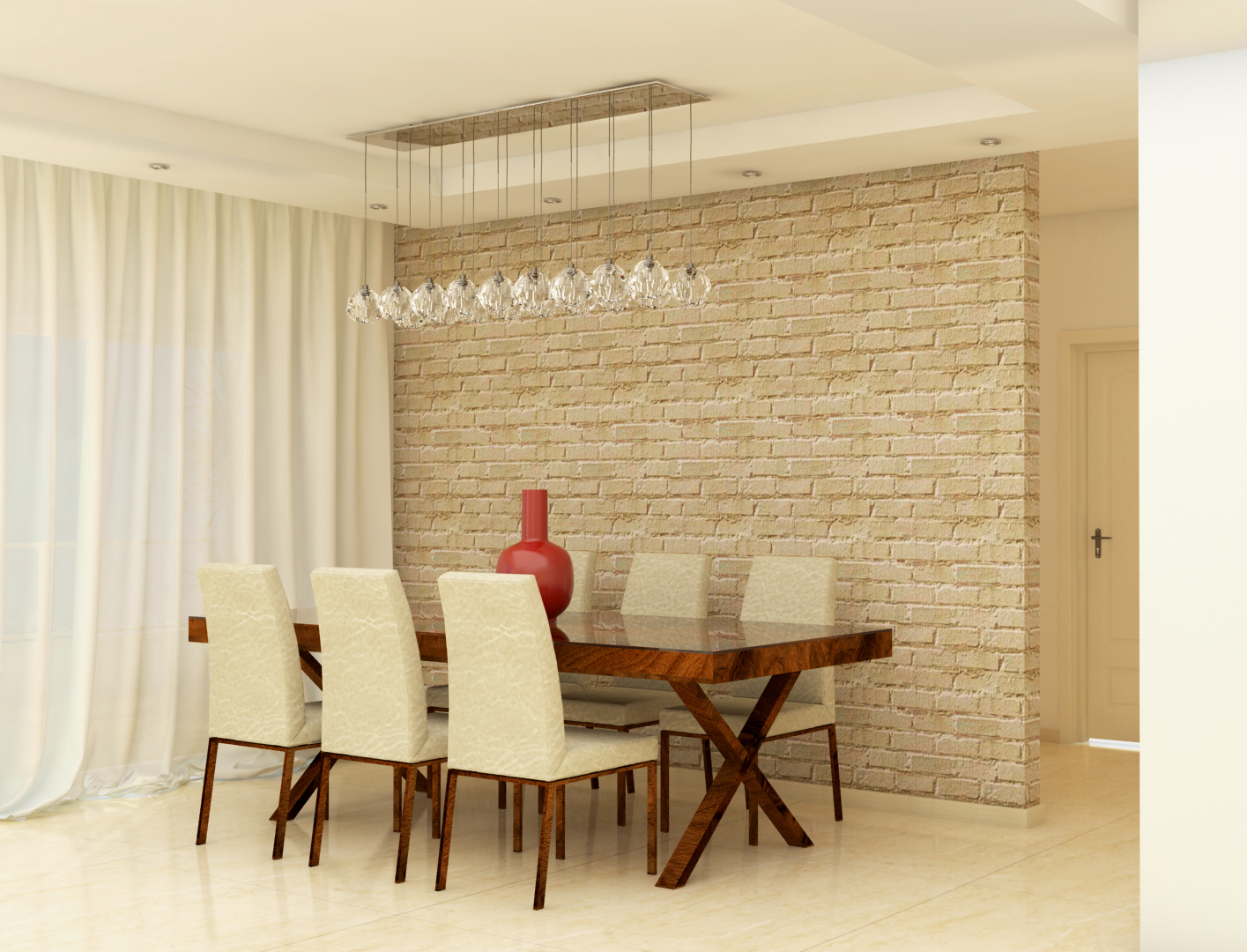 הדמיית סלון יום