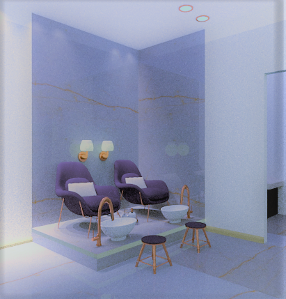 הדמיית פינת מניקור - 052-5051524 - צביה