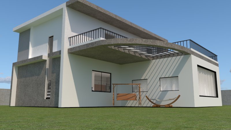 הדמית חוץ בית פרטי03