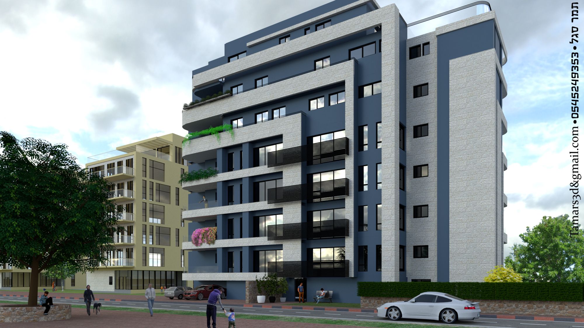 הדמית חוץ בנין מגורים.jpg