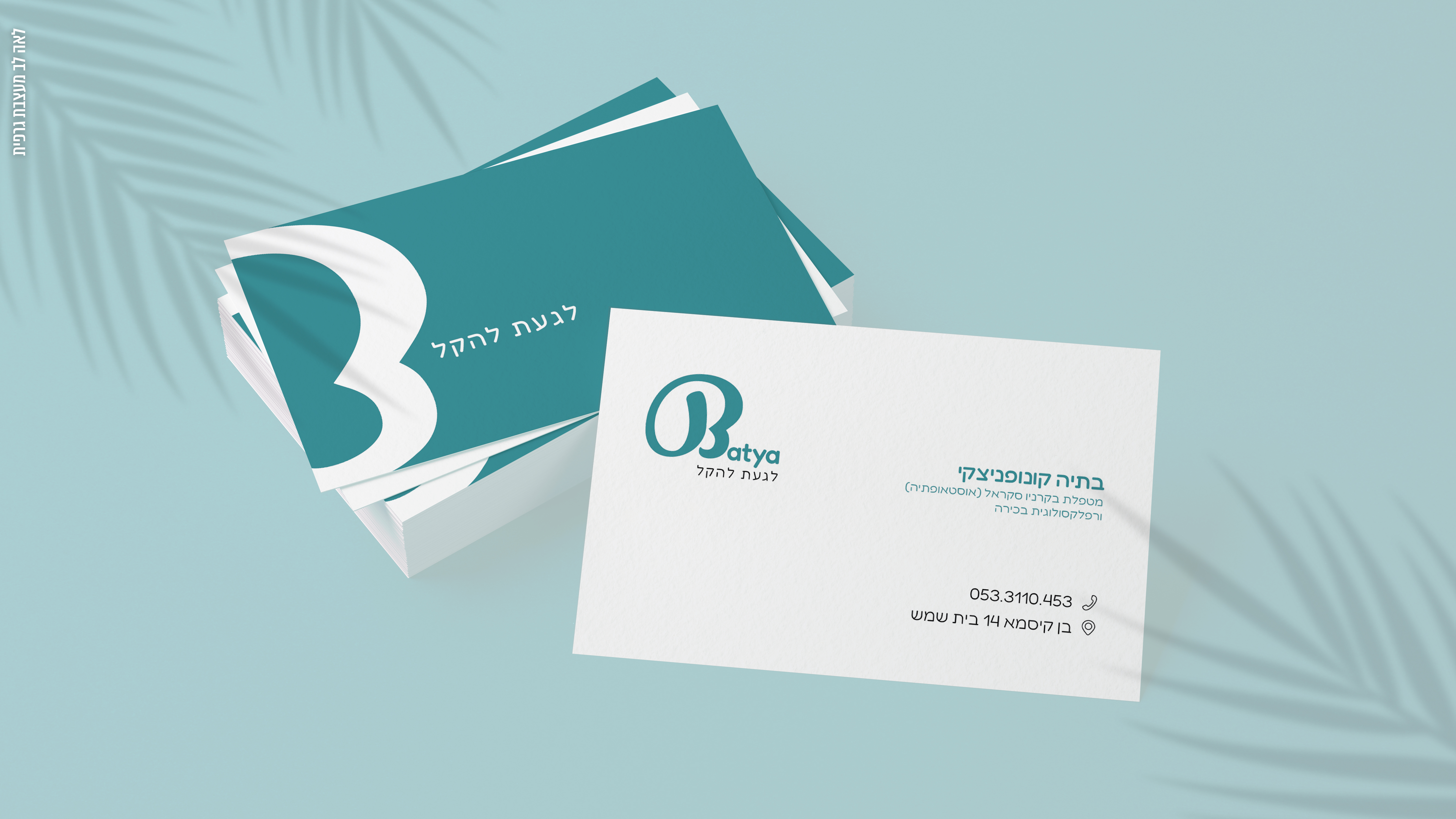 הדמית כרטיסי ביקור