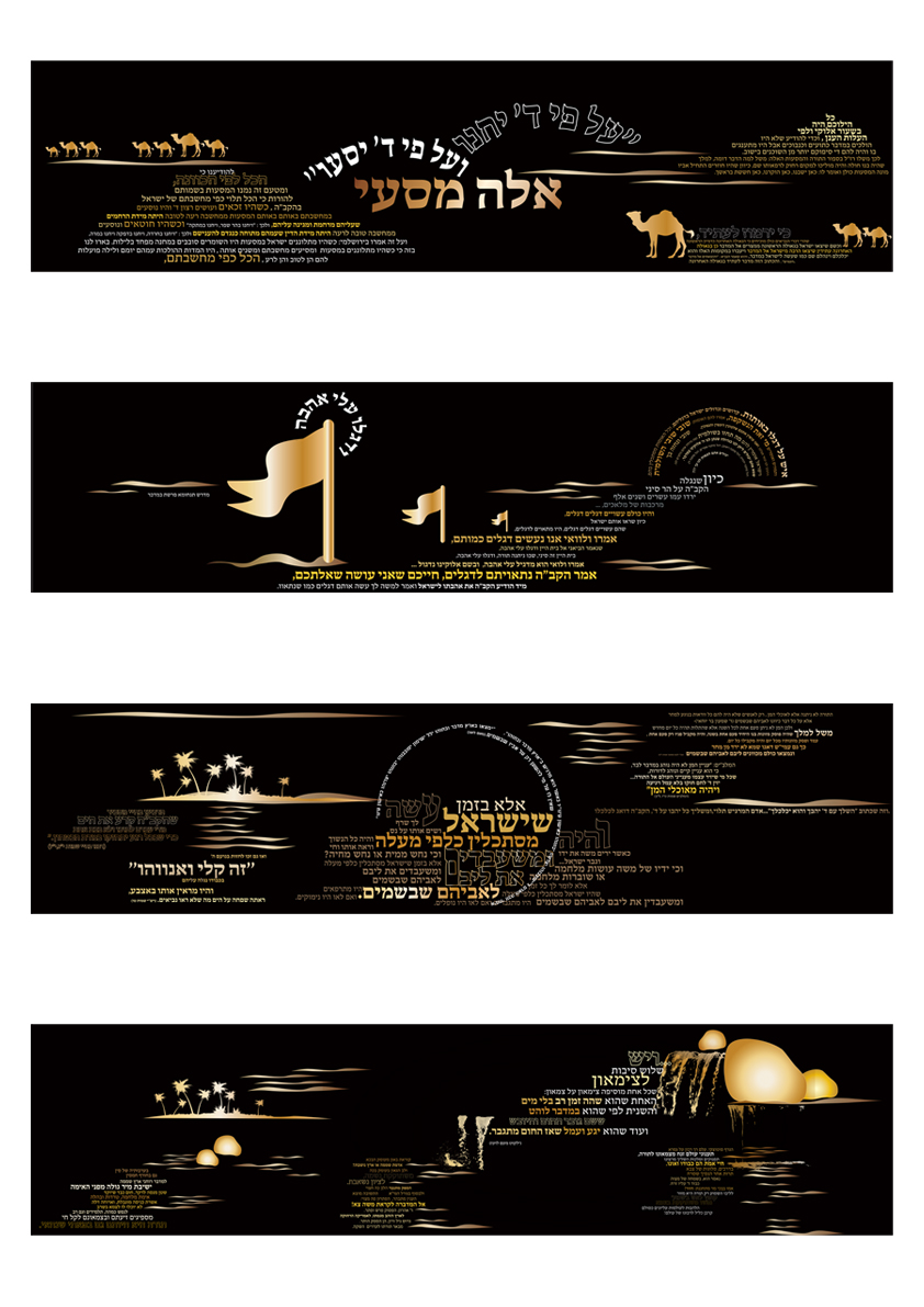הדפסות ענק לתערוכה חינוכית לימודית.