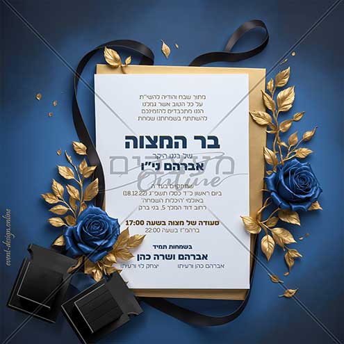 הזמנה לבר מצווה