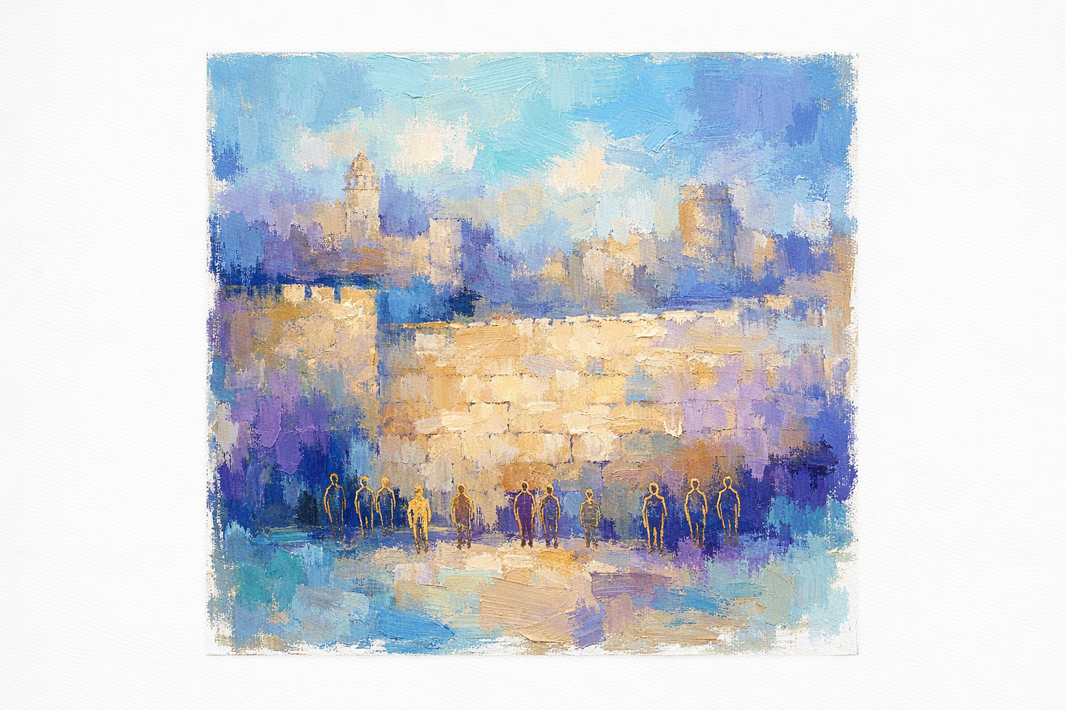 הכותל בזריחת החמה