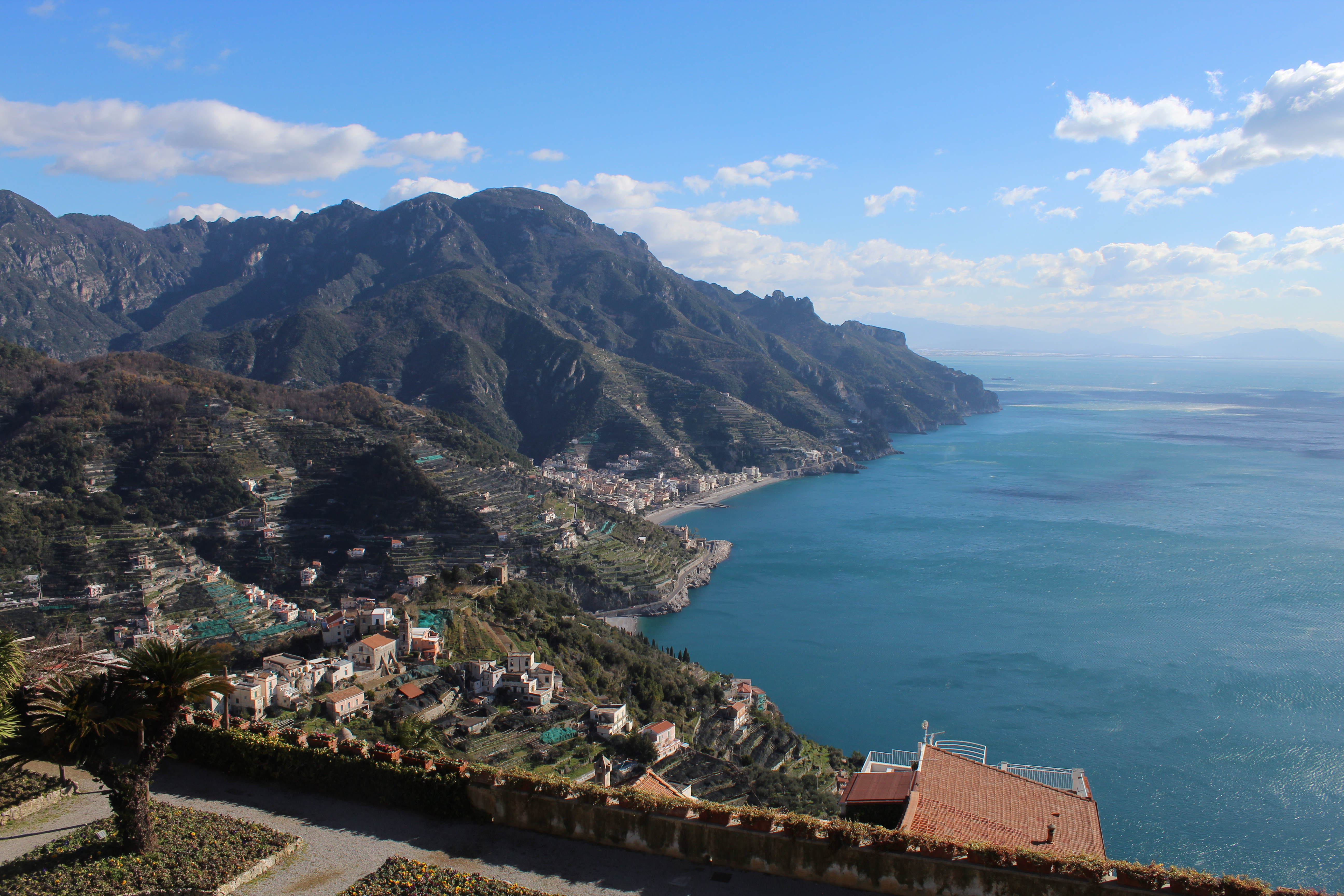 הנוף בראבלו - דרום איטליה