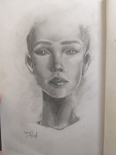 הני פנט - ציור פורטרייט