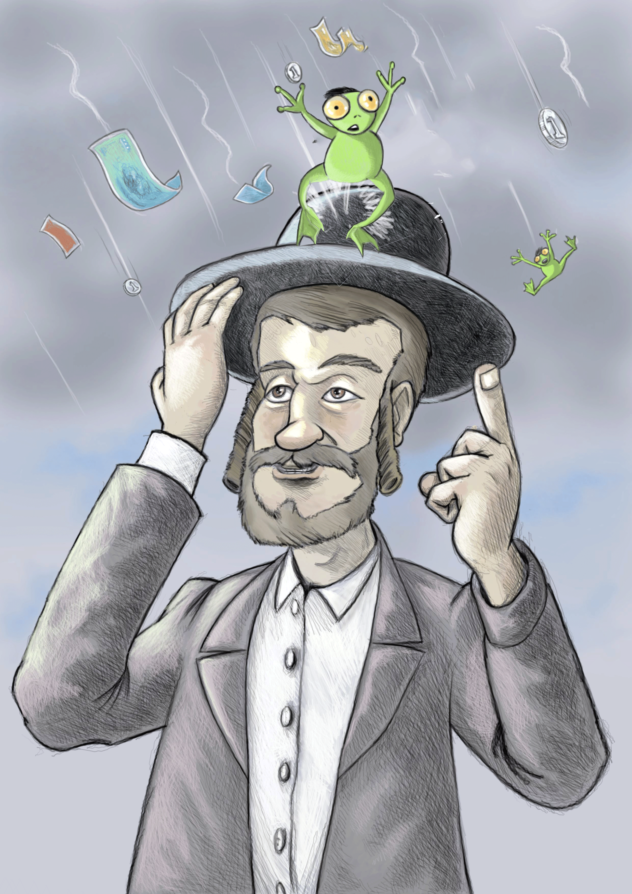 הנפשה לציור של ר' שי קיש..