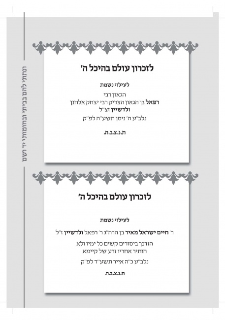 הנצחות - שטרן