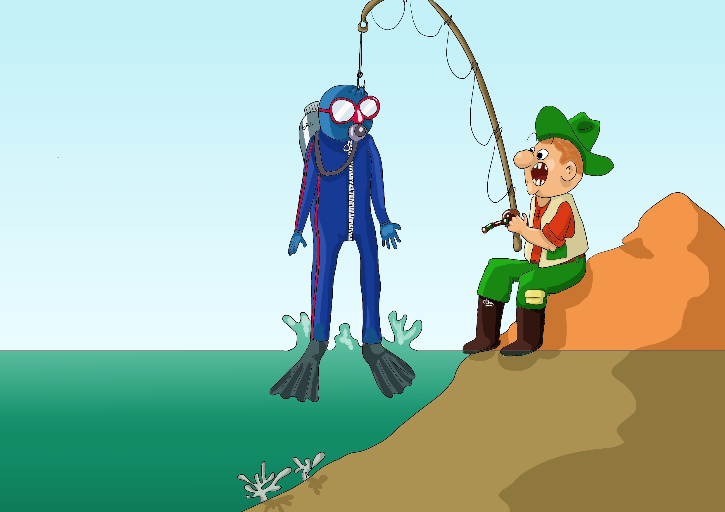 העלה בחכתו צוללן.jpg