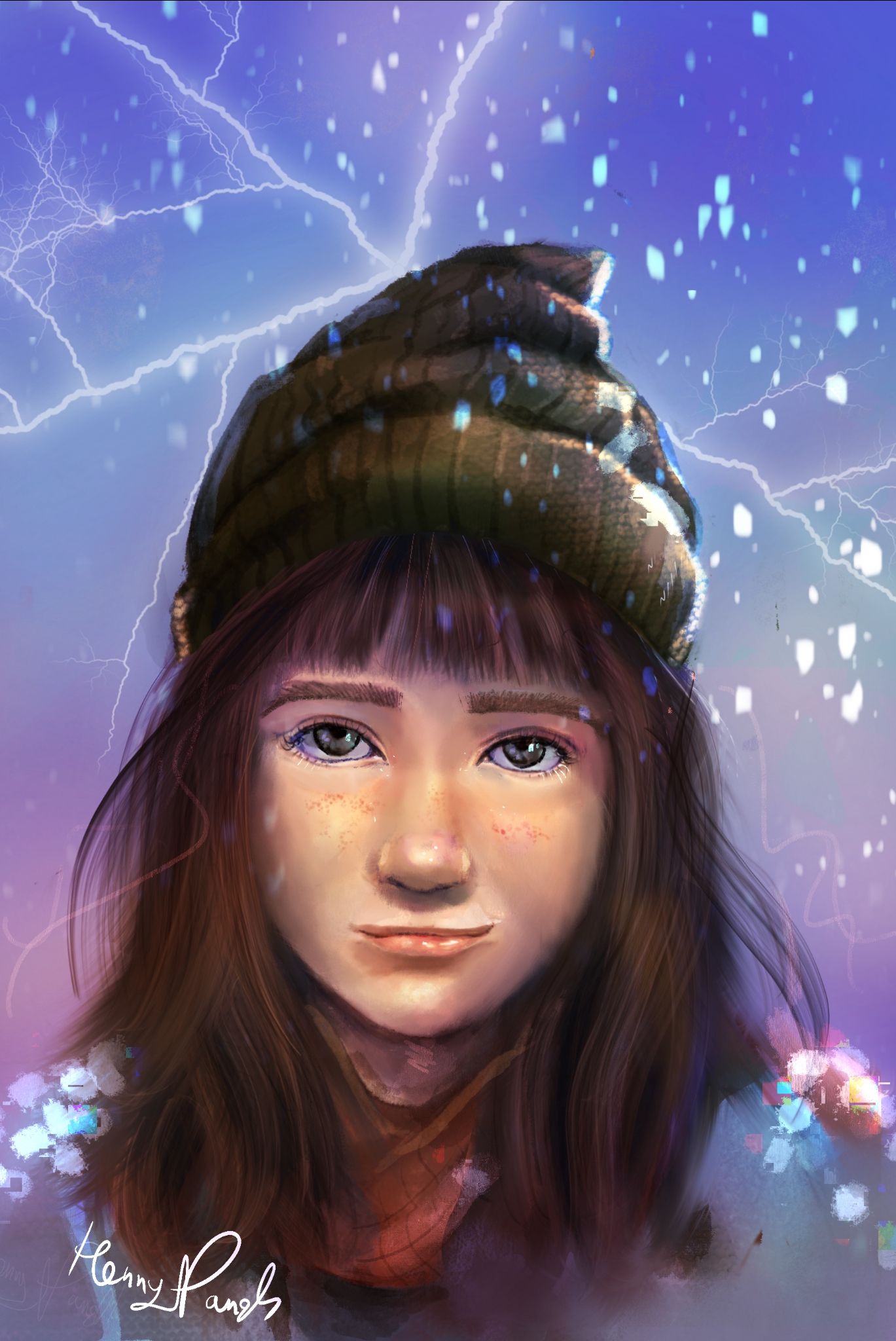 השראה חורפית - איור הני פנט