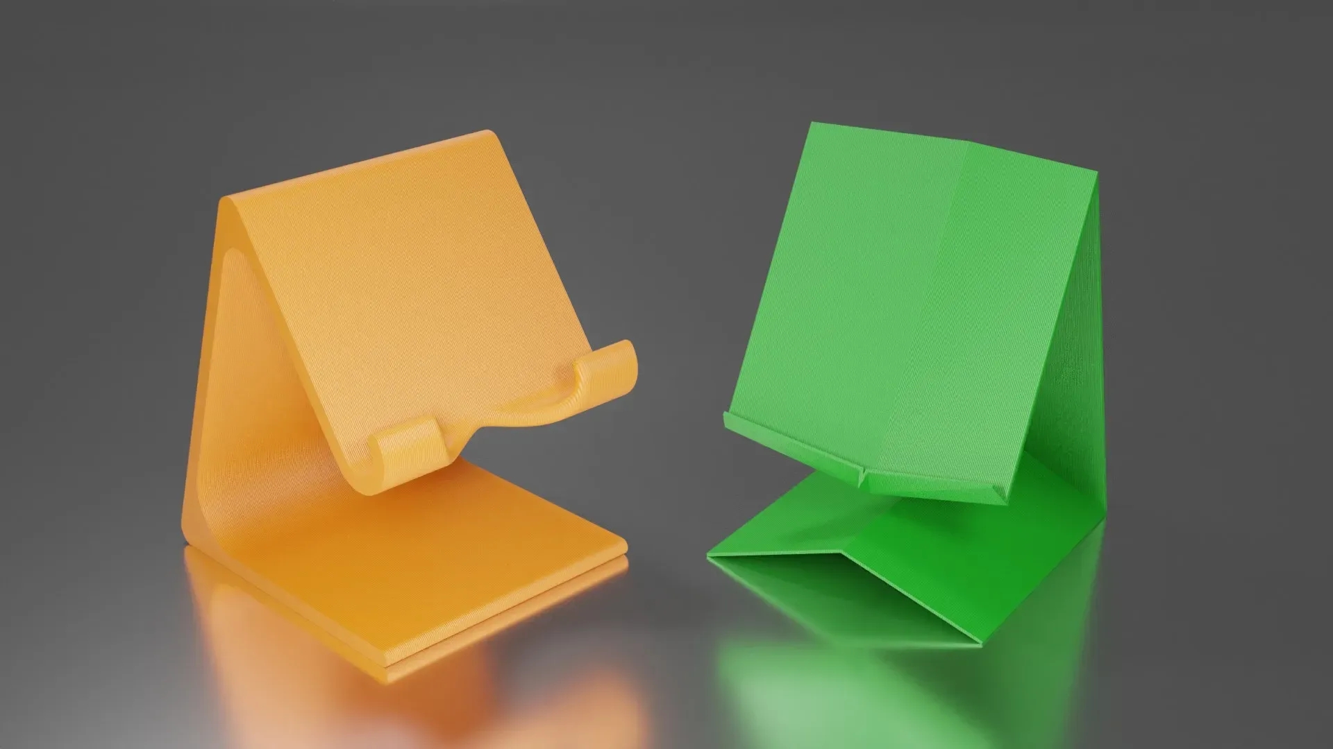 זוג מעמדים לפלאפון (רינדור)