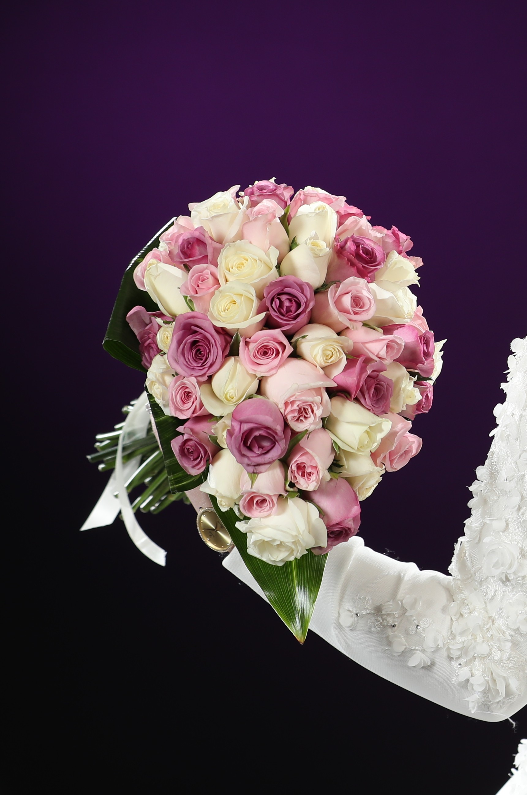 זר כלה כדורי