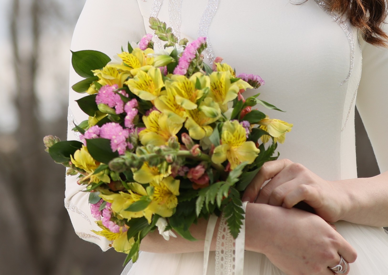 זר כלה מגוון