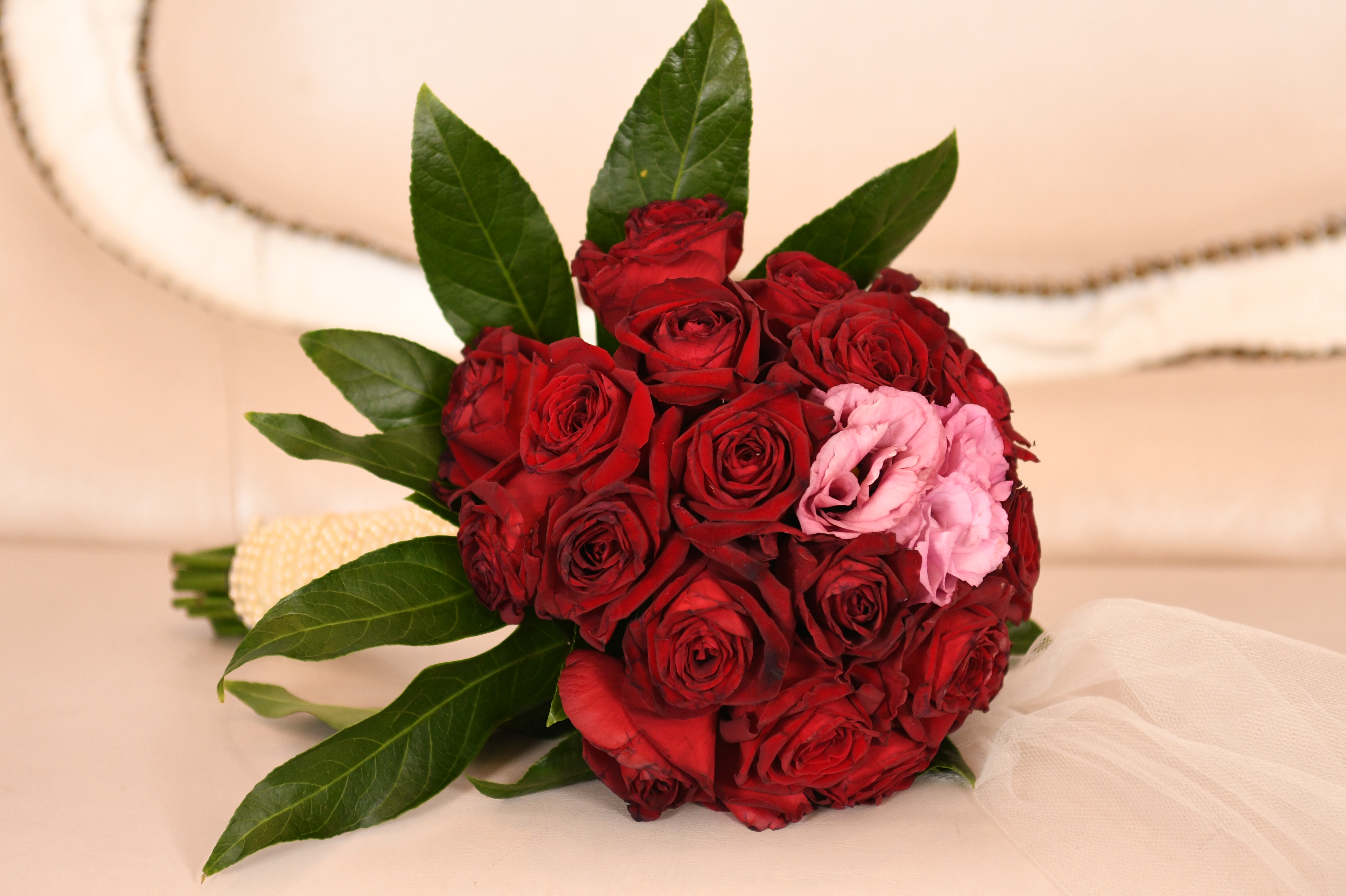 זר כלה עגול