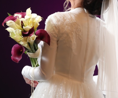 זר קאלות לכלה