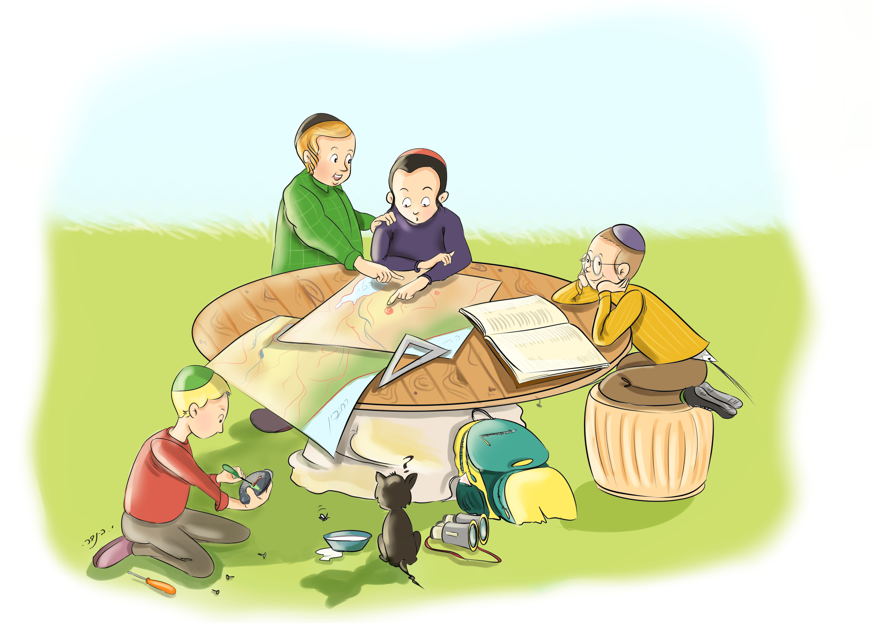 חבורת ילדים