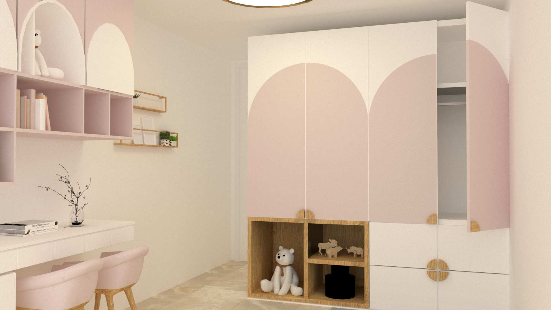 חדר בנות מבט כניסה וארון.png