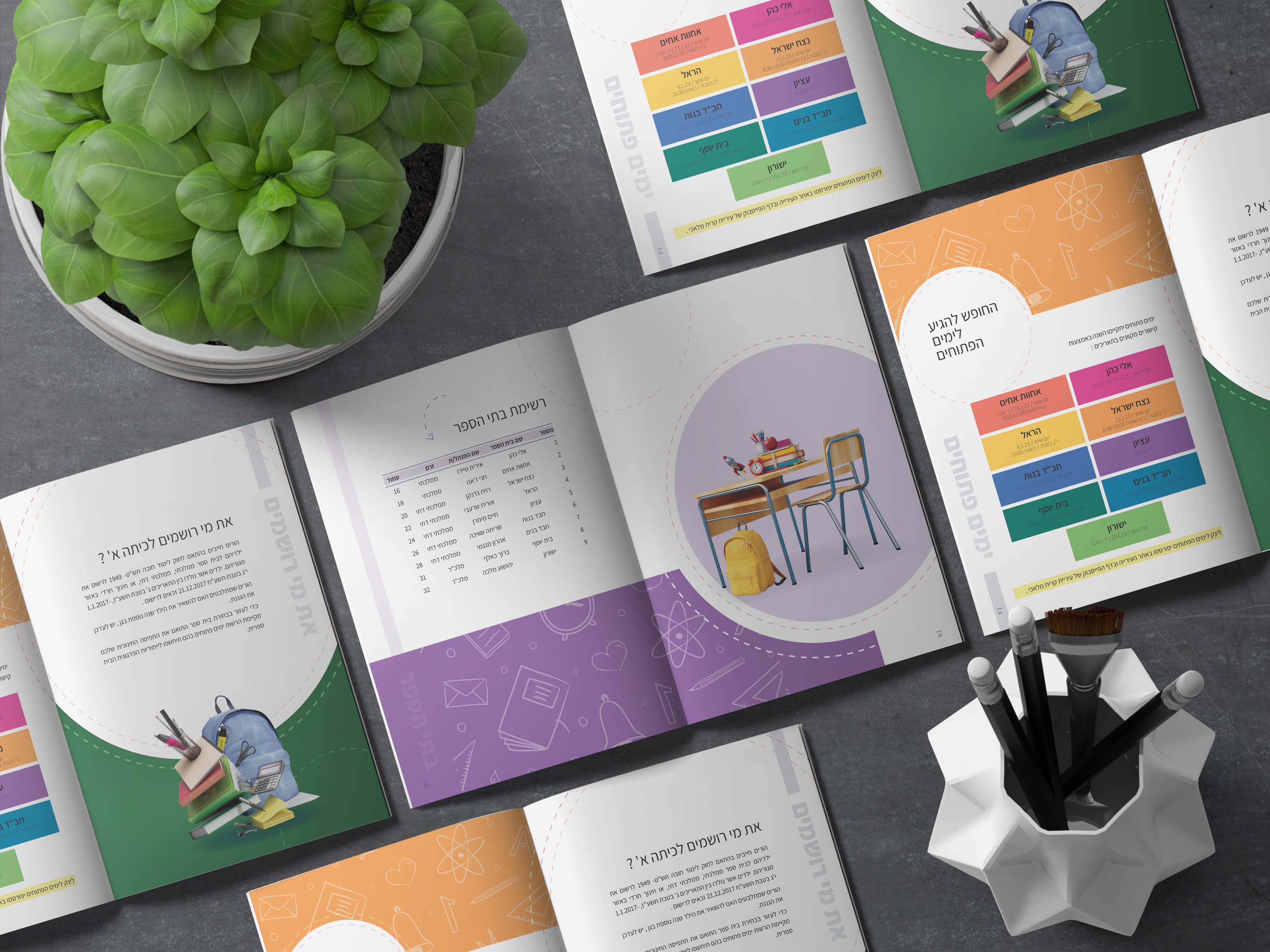 חוברת הרשמה