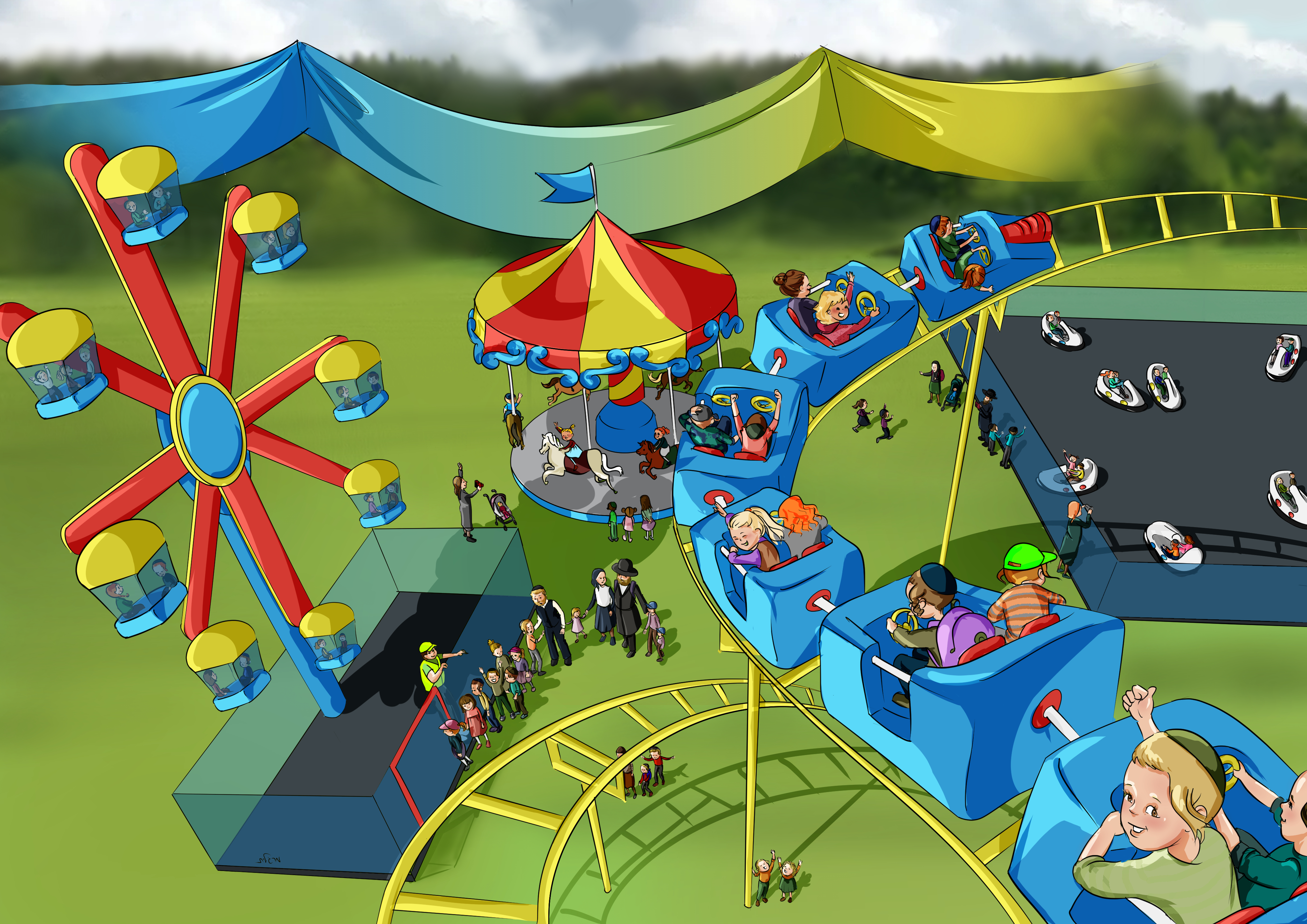 חול המועד לונה פארק