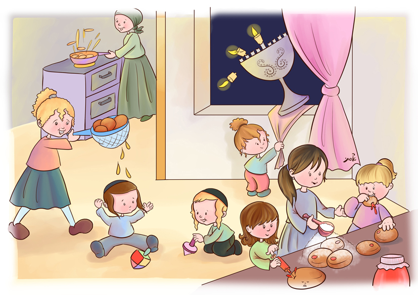 חנוכה,  זהירות