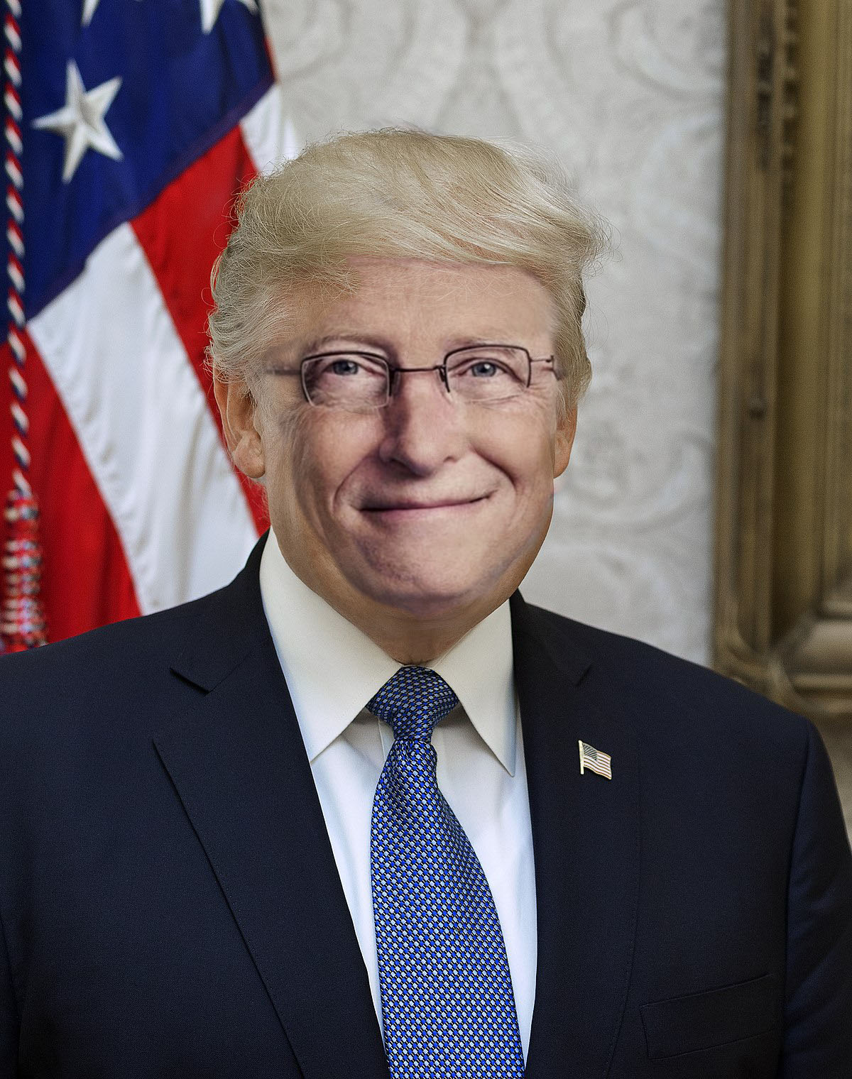 טראמפ-ביל גייטס