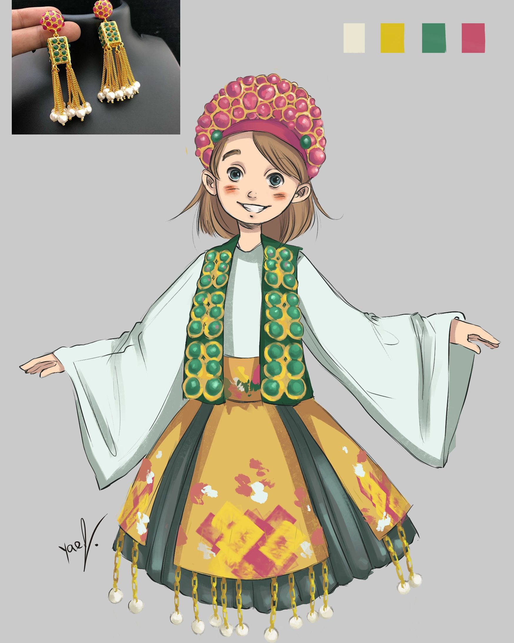 ילדת עגילים